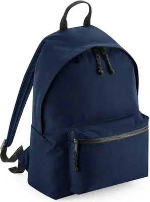 Produktbild von BagBase BG285 | Recycled Backpack, 31 x 42 x 21 cm - Farbe: Navy - Größe: 31 x 42 x 21 cm
