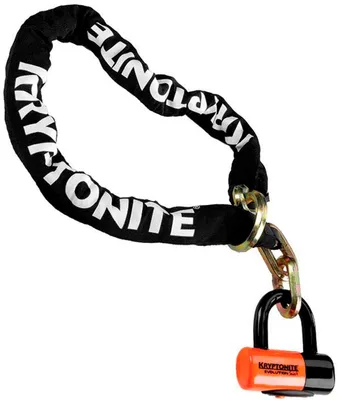 Imagen del producto de Kryptonite New York Noose 1213 y candado de disco Evolution
