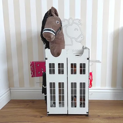 Hobby Horse Stall für 2 Steckenpferde - Viktoria Horse Reitsport