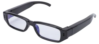 Produktbild von Kamera-Brille: 1080p HD, transparent, mit Bildstabilisator, Weitwinkel, Videoaufzeichnung, ideal zum Radfahren