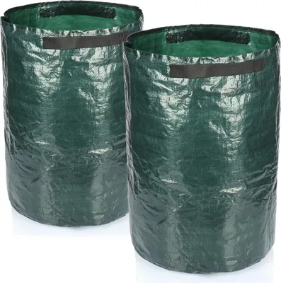 Produktbild von COM-FOUR® 2x Pflanzsack für Kartoffeln - Kartoffelpflanzsack - grüner Pflanzenschutzsack mit Griffen und Drainagelöchern - ca. 35 x 45 cm