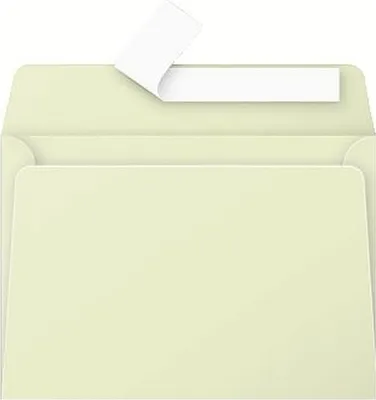 Produktbild von Briefumschlag Pollen C6 120g VE=10x20 Stück Haftklebung knospengrün