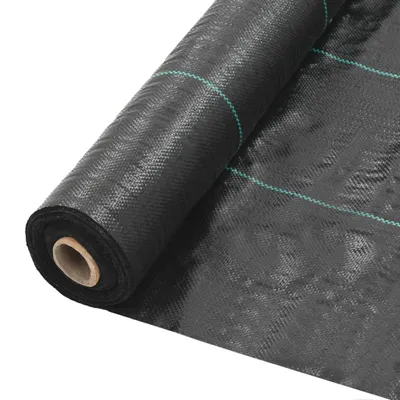Produktbild von Unkraut- und Wurzelschutzfolie PP 2 x 50 m Schwarz