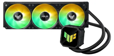 Produktbild von ASUS TUF GAMING LC III 360 ARGB, All-in-One-Flüssigkeitskühler, 12 cm, Schwarz
