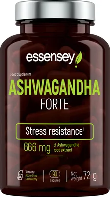 Obrázok produktu pre Essensey Ashwagandha Forte 666 mg - 90 kapsl