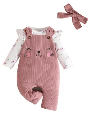 Immagine prodotto di Omgoods - Set di abbigliamento per bambine, con maniche lunghe