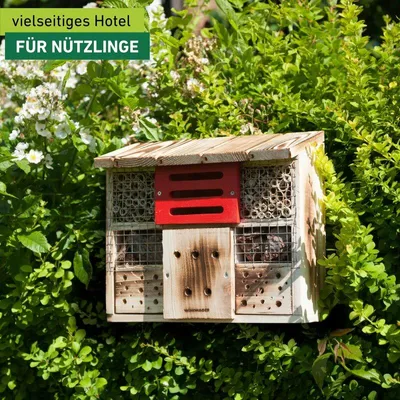 Produktbild von Insektenhotel für Marienkäfer, Wildbiene & Florfliege