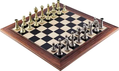 Image de Pièces d'échecs Staunton Italfama + échiquier Ferrer 40 cm | Luxe, fabrication artisanale