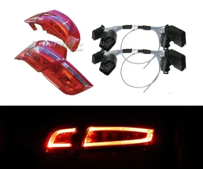 Immagine prodotto di Kit di cavi adattatori per fari posteriori a LED restyling, compatibile con Audi A3 S3 8PA Sportback