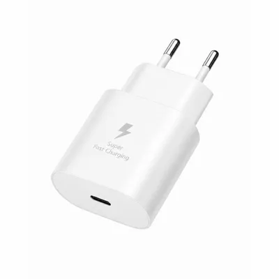 Produktbild von 25W USB-C Ladegerät für Samsung Galaxy – Schnellladeadapter für S-Serie, Ultra, Plus, FE, A-Serie, Smartphone & Tablet
