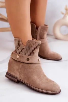 Produktbild von S.Barski Damen durchbrochene Royale Frühlingsschuhe Beige 38