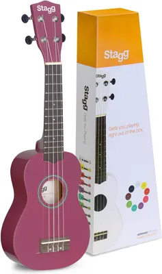 Zdjęcie produktu dla Stagg Us-Violet - ukulele sopranowe