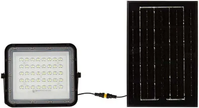 Immagine prodotto di Proiettori solari neri - 6W - IP65 - 400 lumen - 4000K