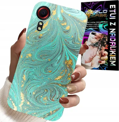 Image de Étui Pour Samsung Galaxy Xcover 7 - Motifs Marbrés + Verre Trempé