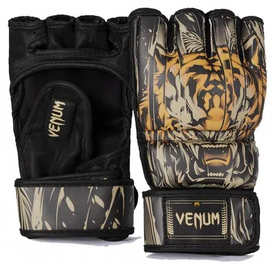 Produktbild von Venum Tiger MMA Grappling Handschuhe Schwarz M