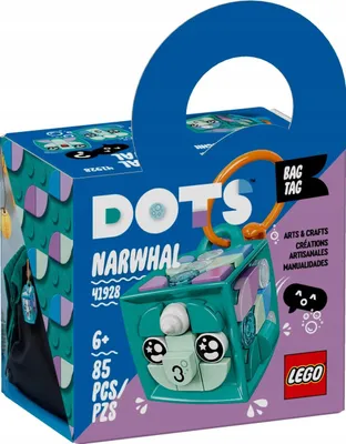 Immagine prodotto di LEGO® 41928 LEGO® Dots 41928 Taschenanhänger Narwal Bausatz