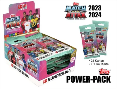 Immagine prodotto di Topps Match Attax Bundesliga - 2023/24 - Display da 1 Fat Pack (14 Fat Pack)