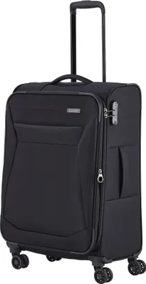 Produktbild von Travelite Látkový cestovní kufr Chios Black EXP M 60/66 l