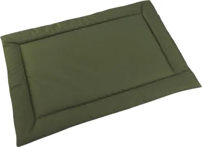 Zdjęcie produktu dla Wodoodporne legowisko dla psa rozmiar 75x55 cm – trwałe, łatwoczyszczące, codura, mata dla małych, średnich i dużych psów, do domu i na zewnątrz – kolor oliwkowy