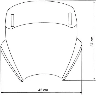 Produktbild von MRA Windschutzscheibe Vario A rauchgrau mit ABE kompatibel mit BMW F 800 R
