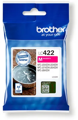 Immagine prodotto di Brother LC422M Cartuccia d'inchiostro magenta originale Brother (LC-422M)