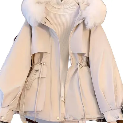 Productafbeelding van Currero Winterjas Dames Beige L/XL