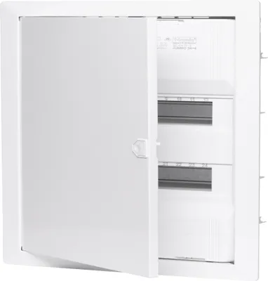 Obrázok produktu pre Malá rozvodná doska na stenu/pod omietku, 2-radová, 24+4 modulov, zásuvná svorkovnica