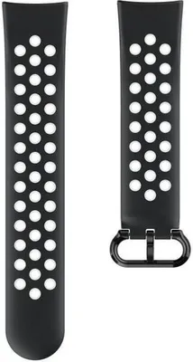 Produktbild von hama Sportarmband für Fitbit Versa 3/4/Sense (2), in Schwarz