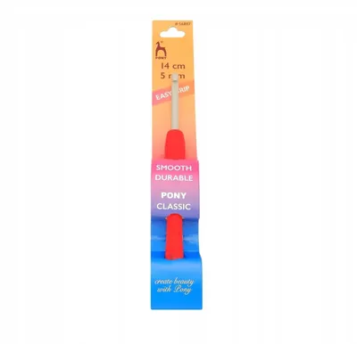 Image de Crochet ergonomique Pony Easy Grip 5mm
