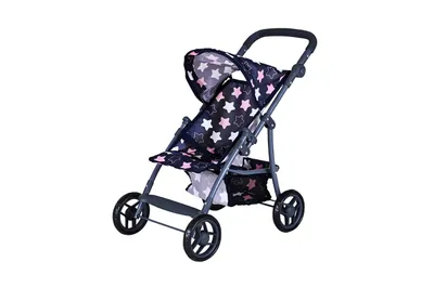 Produktbild von Puppenbuggy Liba - star blue pink