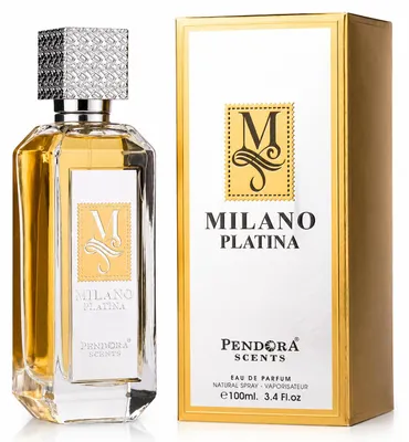 Imagen del producto de Pendora Scents Milano Platina Eau de Parfum Hombre 100 Ml | Perfume Árabe Original, Imagen generada por IA