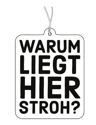 Produktbild von Warum Liegt Hier Stroh Duftbaum