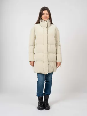 Zdjęcie produktu dla Patrizia Pepe Puchowa kurtka "Down Jkt" - 2O0056/A182 - Biały- Rozmiar: 36(EU)