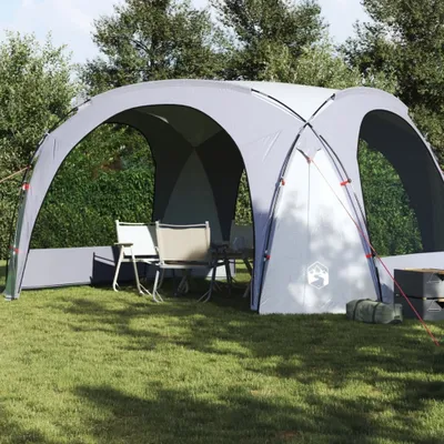 Produktbild von Möbel Partyzelt Weiß und Grau Wasserdicht - Campingzelte 94572