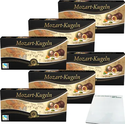 Produktbild von Henry Lambertz Mozart-Kugeln 6er Pack (6x200g Packung) + usy Block