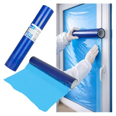 Obrázek produktu pro GEKO Ochranná folie na okna 50 cm × 25 m, samolepící – G66400