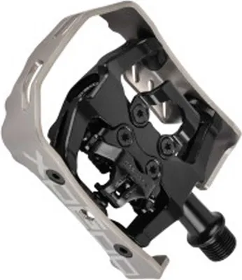 Produktbild von XPEDO XCF-13AC black/silver Pedal Milo, Clipless , 9/16', schwarz/silber (1 Paar)