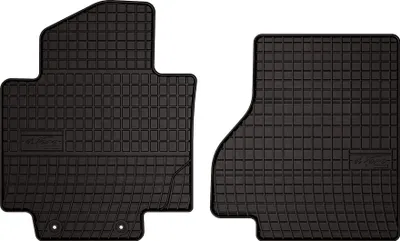 Immagine prodotto di Tappetini auto in gomma adatto per Nissan e-NV200 (2014-2021, van) neri, set 2 pz, con fissaggi