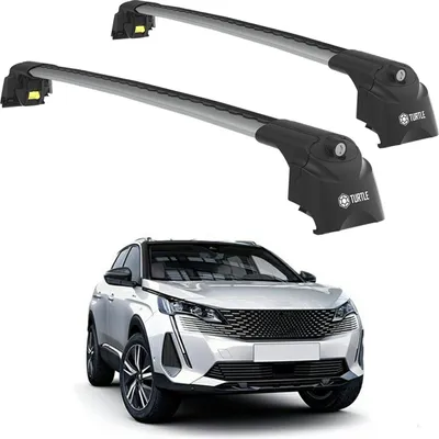 Immagine prodotto di TETTO TURTLE AIR-2 , Argento PEUGEOT 3008 ALL 2017 - 2024 (SUV)