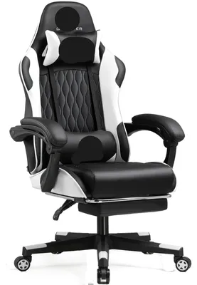 Obrázek produktu pro Herní židle - Židle pro hráče - Kancelářská židle - Herní křeslo - závodní křeslo - Ergonomický design