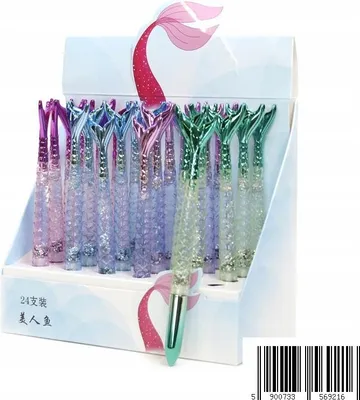 Produktbild von Glitzernder Meerjungfrau Fineliner Stift - Kreatives Schrein Geschenk für Mädchen