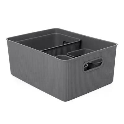 Image de Tatay 7011114 Set 4 Ways 15L+5L+2X1,5L Baobab Gris Antracita