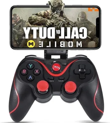 Zdjęcie produktu dla Joystick do gier z obsługą Bluetooth, bezprzewodowy, z możliwością mapowania klawiszy, kontroler do systemu Android