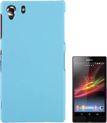 Produktbild von Schutzhülle Kunststoff-Gehäuse für Sony Xperia Z1 hellblau