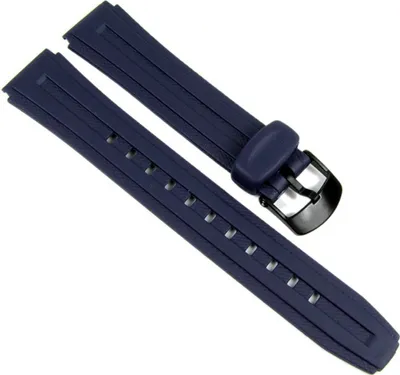Produktbild von Casio Collection Uhrenarmband 18mm | Resin Dunkelblau W-211-2 W-211