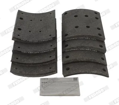 Produktbild von FERODO Bremsbelagsatz Trommelbremse K19488.2-F3672 passend für MERCEDES-BENZ MK 19,1mm 223mm 10,404kg