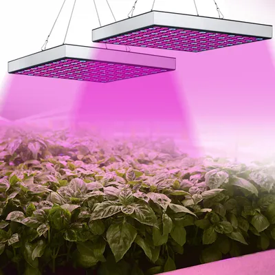 Produktbild von Jopassy 2x Pflanzenlampe LED Vollspektrum 15W 225LEDs Pflanzenlicht Pflanzenleuchte Wachstumslampe Grow Light für Zimmerpflanzen, Hydroponic, Indoor Seeding Veg Flower, Gemüse und Blumen