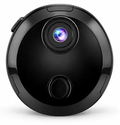Produktbild von Mini WLAN Kamera für Zuhause, HD‑Überwachungskamera mit Nachtsichtfunktion, Fernzugriff per Smartphone, Zyklus‑Videoaufzeichnung