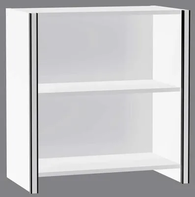 Produktbild von Einzelregal Aveto 2OH BxTxH 800x380x760mm weiß