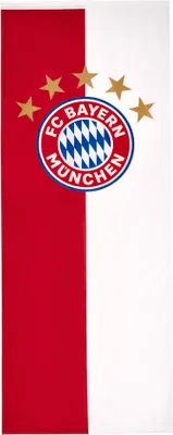 Produktbild von FC Bayern München FCB Bannerfahne Logo 300 x 120 0